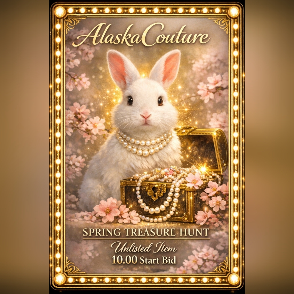 AlaskaCouture's✨️🌷🎀🐇10.00 Low Start!🐇🎀🌷✨️Unlisted Item
